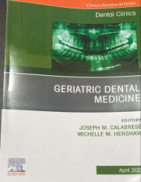 Image of Geriatric dental medicine