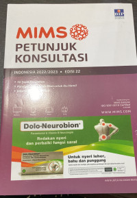 Image of MIMS petunjuk konsultasi 2022/2023