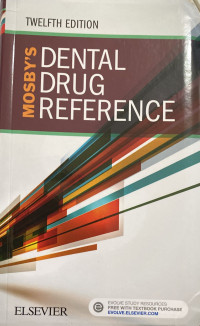 Image of Mosby's : Dental drug reference