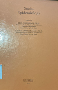 Image of social epidemiology